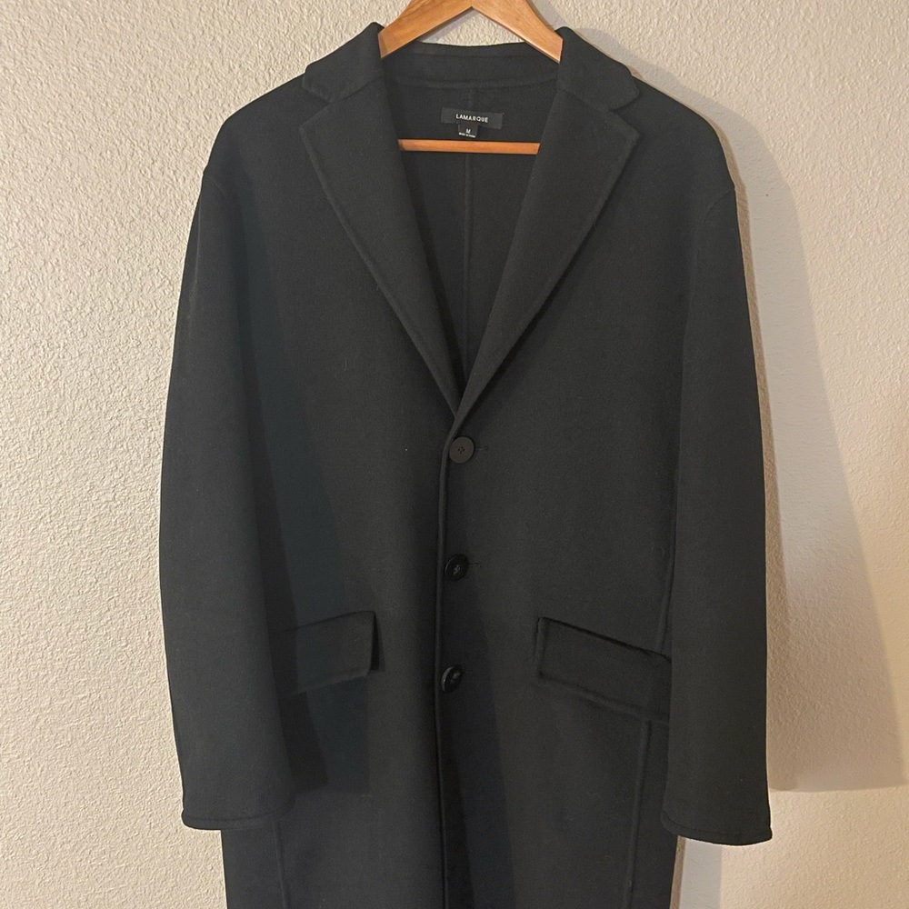 LAMARQUE unisex size M Wool Coat